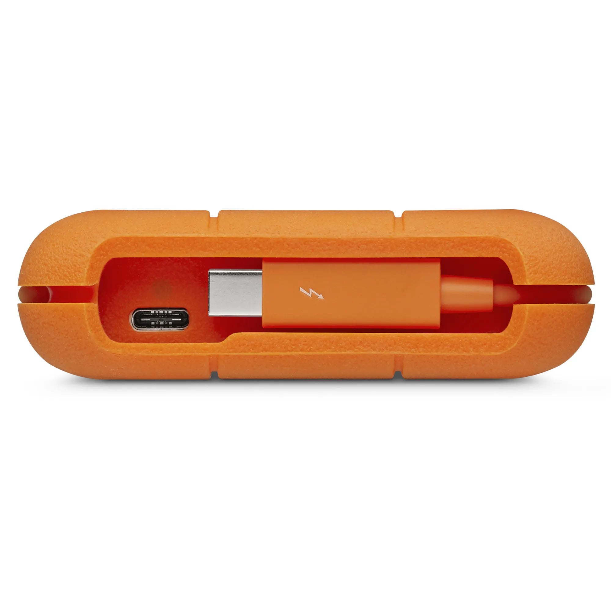 Seagate LaCie 5TB Rugged Mini USB-C; USB3.0; Drop; Crush and Rain Resistant - Silver and Orange - image 15