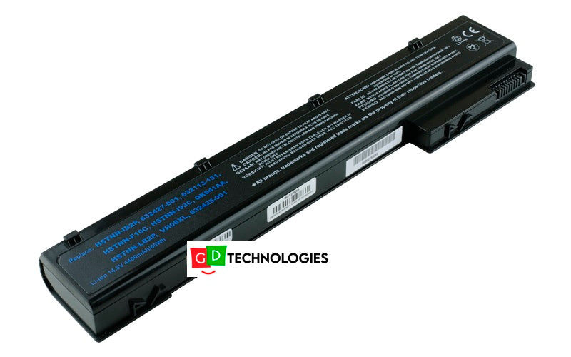 HP ELITEBOOK 8560W  14.8V 5200MAH/77WH REPLACEMENT BATTERY