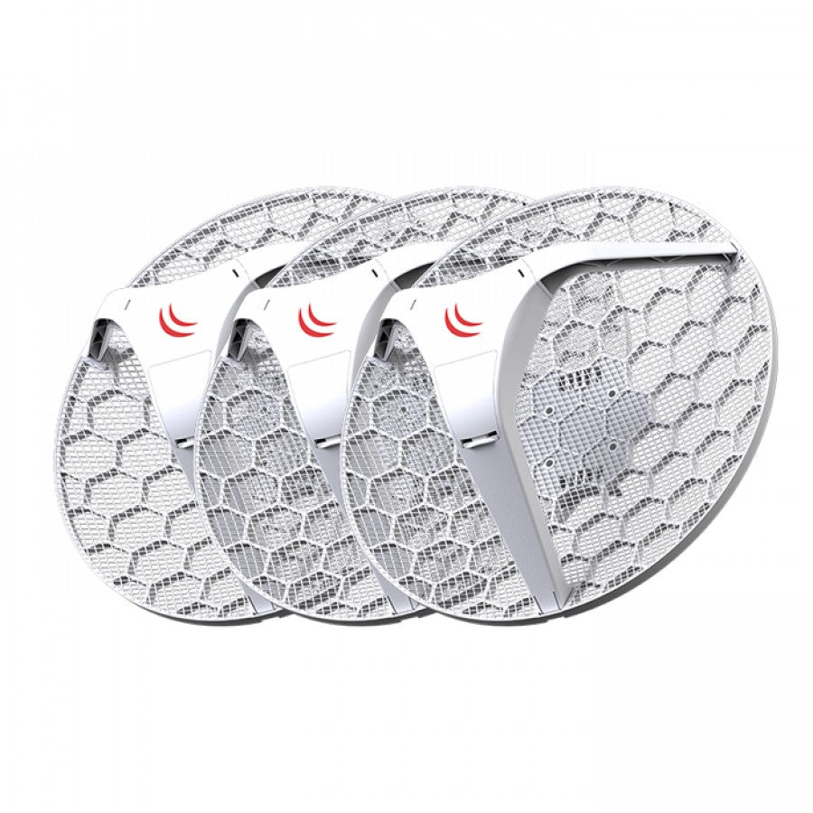 MikroTik LHG 5 - 5GHz Outdoor grid CPE - 3 pack - image 3