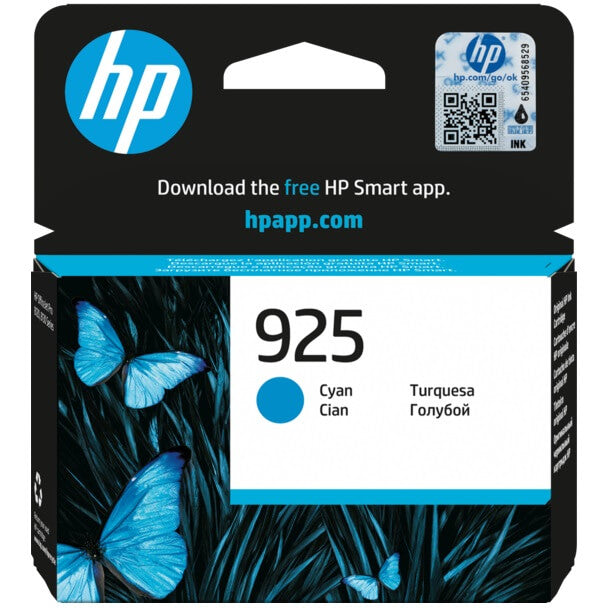 HP 925 CYAN ORIGINAL INK CARTRIDGE