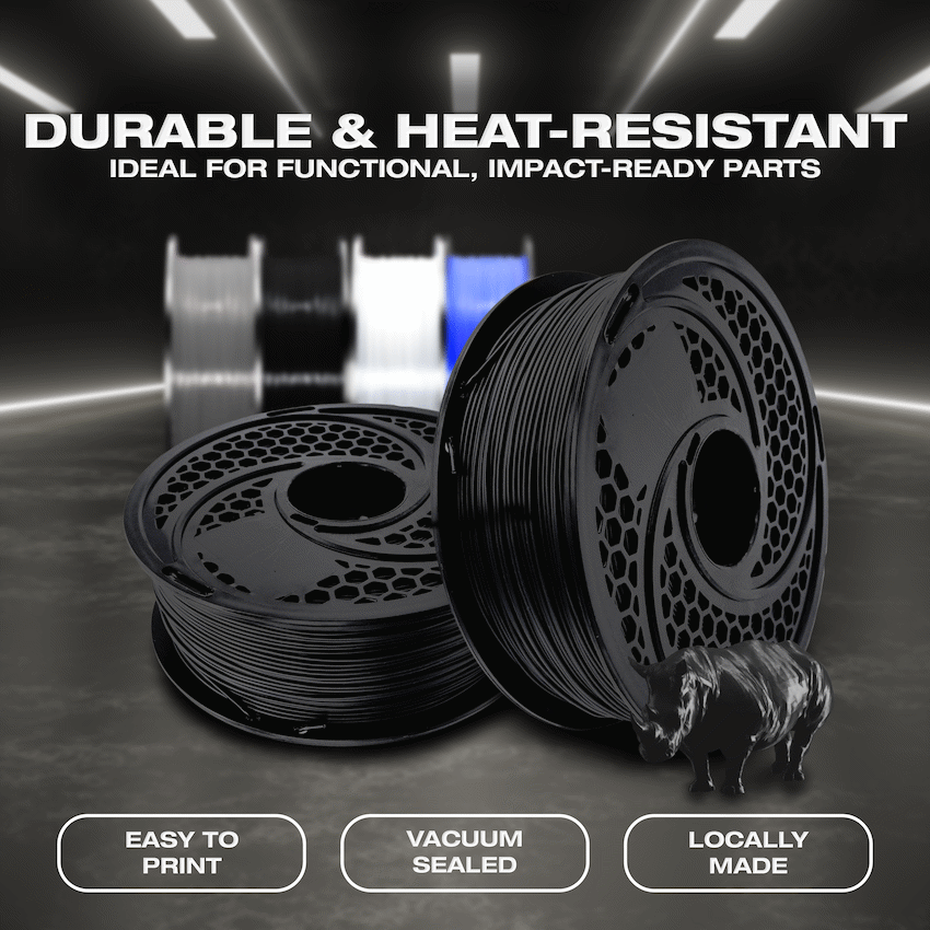 SA Filament ABS Premium Filament 1kg - Black - image 4