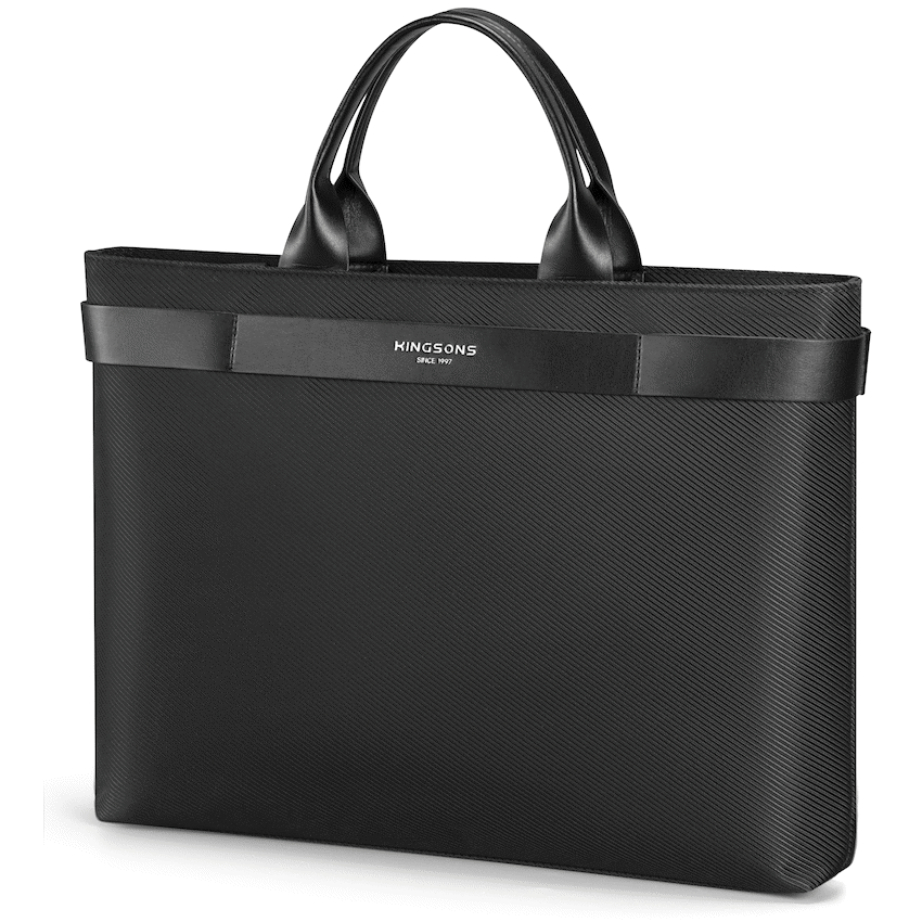 Kingsons Ladies Urban 15.6" Laptop Shoulder Bag - Black - image 4