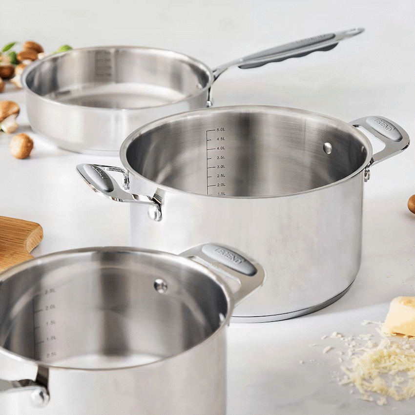 Legend Classic Chef 7 Piece Stainless Steel Cookware Set - image 4