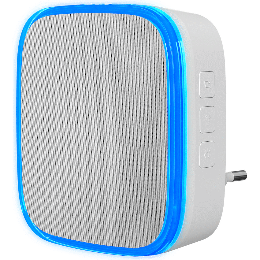 Ellies Secure Series - Wireless Kinetic Doorbell - AC Receiver and Kinetic transmitter - WT - image 4