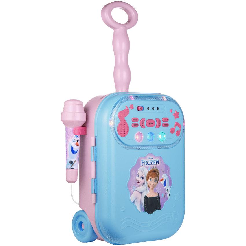 Disney Frozen Bluetooth Wheely Karaoke Machine - image 4