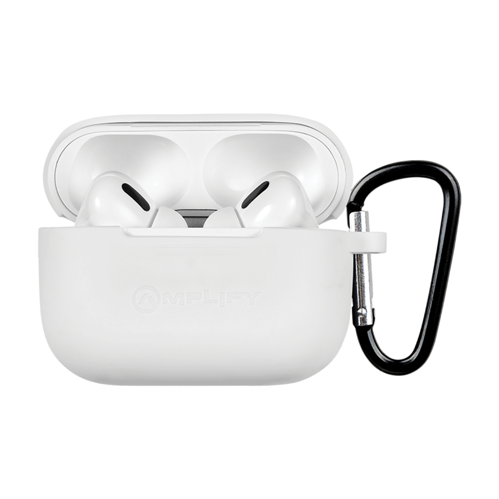 Amplify Note X Series TWS Earphones - White Case + White Cover