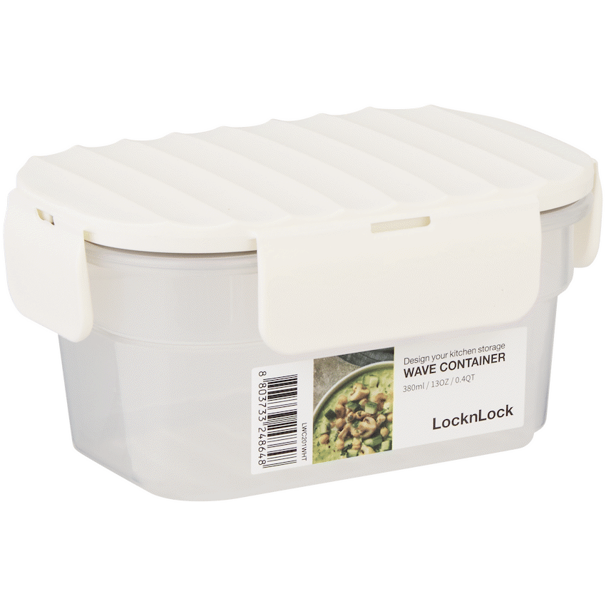 LocknLock Wave container 380ml white - image 4