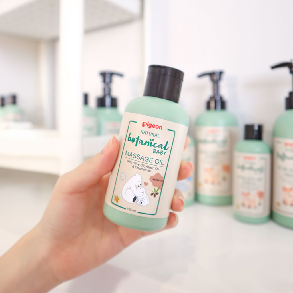Pigeon - MASSAGE OIL 120ML NATURAL BOTANICAL