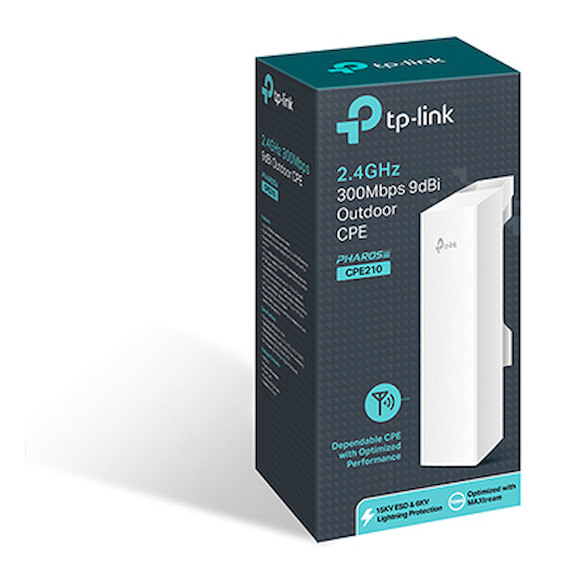 TP-Link CPE210 2.4ghz 300mbps 9dbi Outdoor CPE - image 4