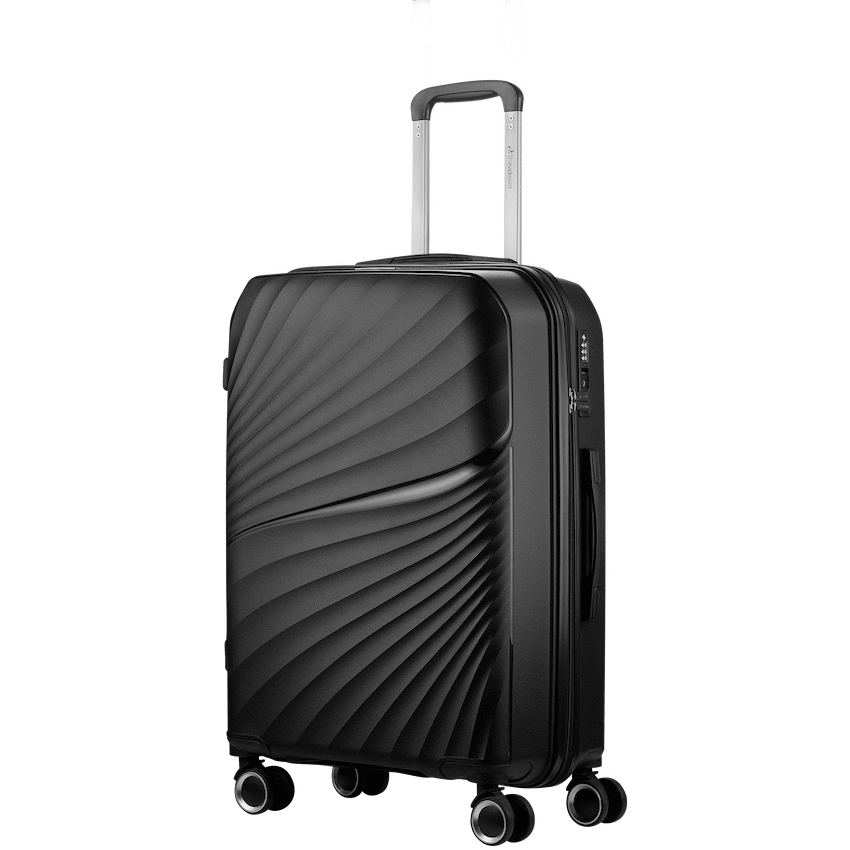 Travelwize Quartz PP 76cm 4-Wheel Spinner Luggage - Black - image 4