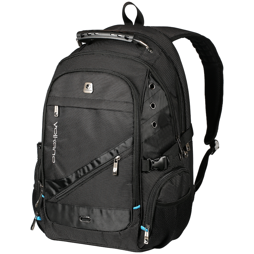 Volkano G-Unit Backpack - Black/Grey/Turquoise - image 4