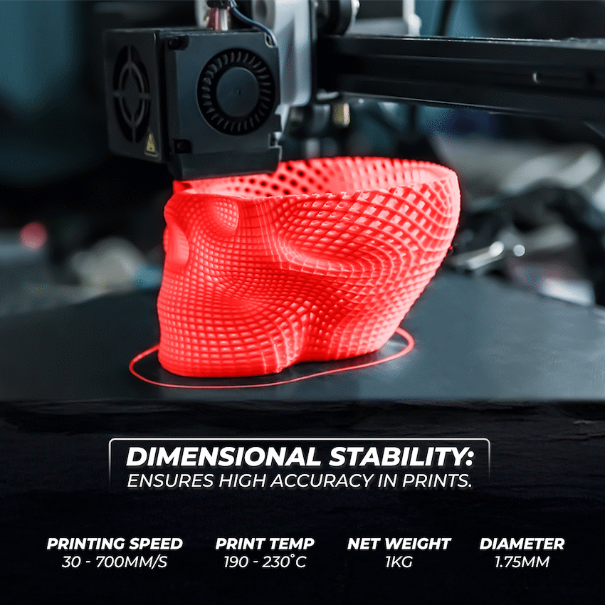 Creality Hyper PLA Filament RFID-Red - image 4