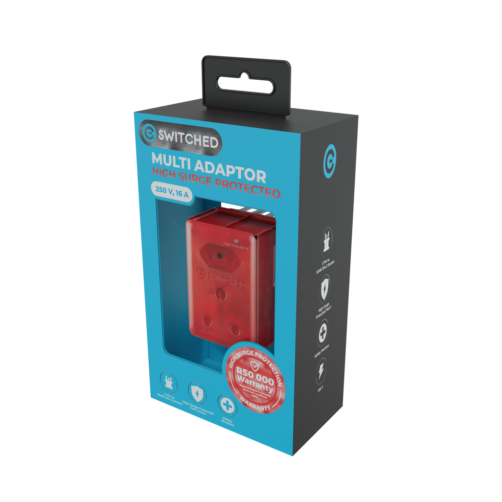 Switched 2-Way High Surge Adaptor