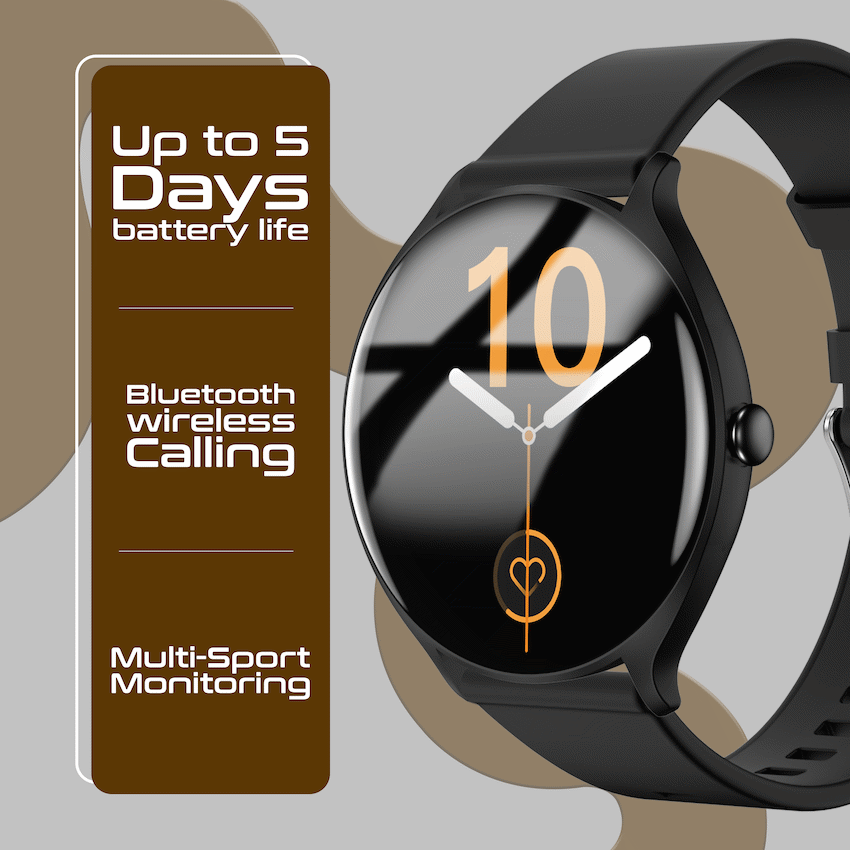 Amplify Compete Series Smart Watch - Black - image 4