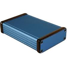 Extruded Aluminium Enclosure Blue Anodized