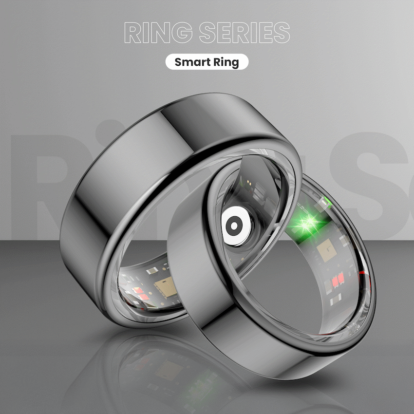 Volkano Ring Series Smart Ring with Charging Case - 20mm - image 4