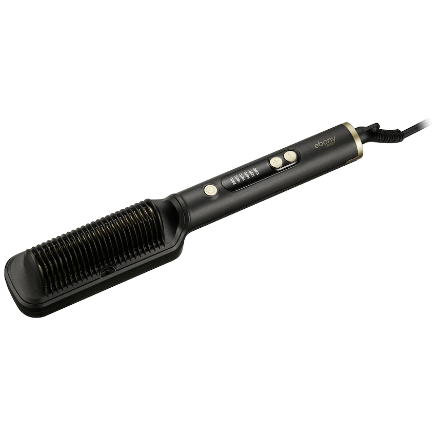 Carmen Ebony Hair Straightening Brush - image 4