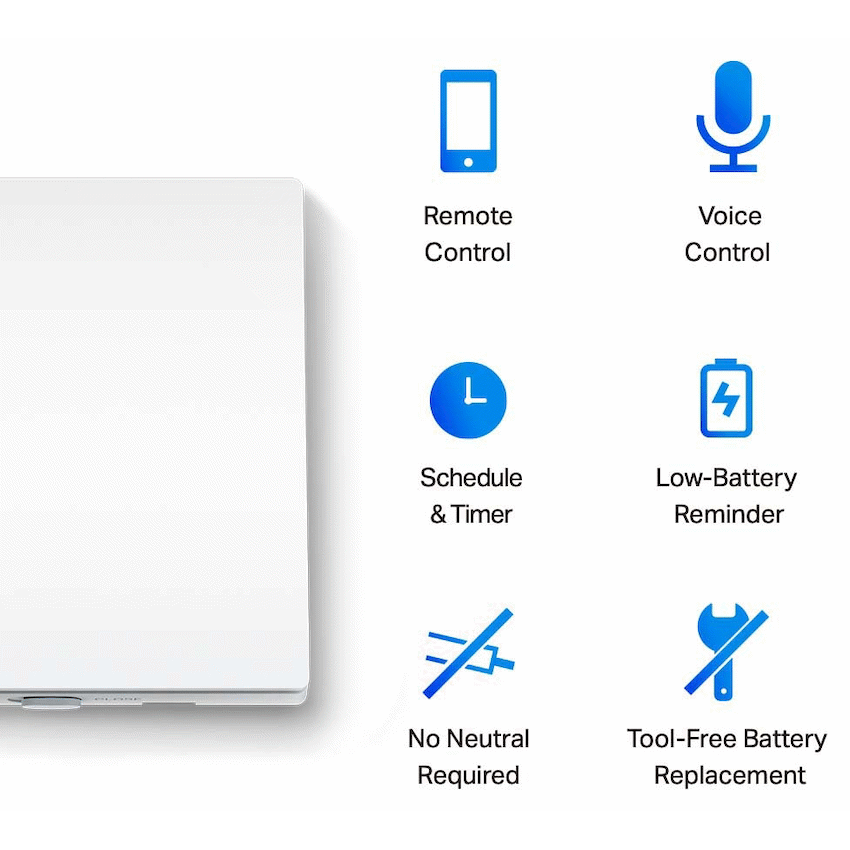 TP-Link Tapo S210 Smart Light Switch 1 Gang 1 Way - image 4