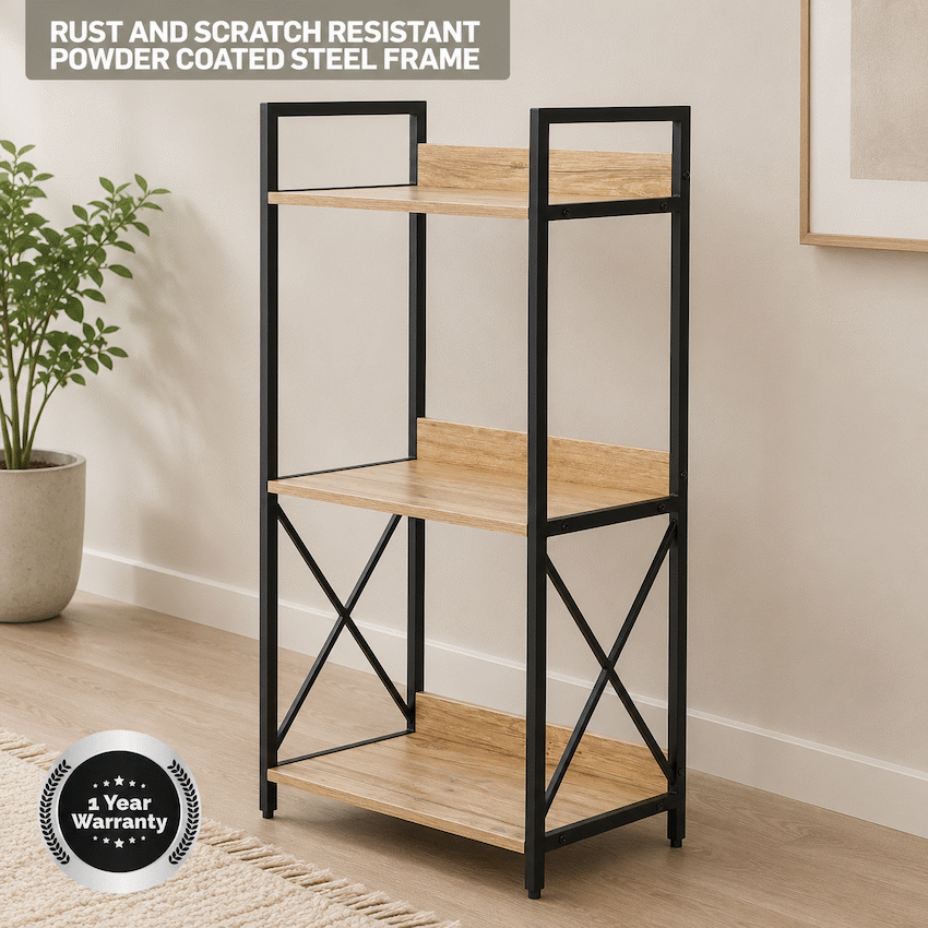 Scandanavian Bookcase Small - image 4