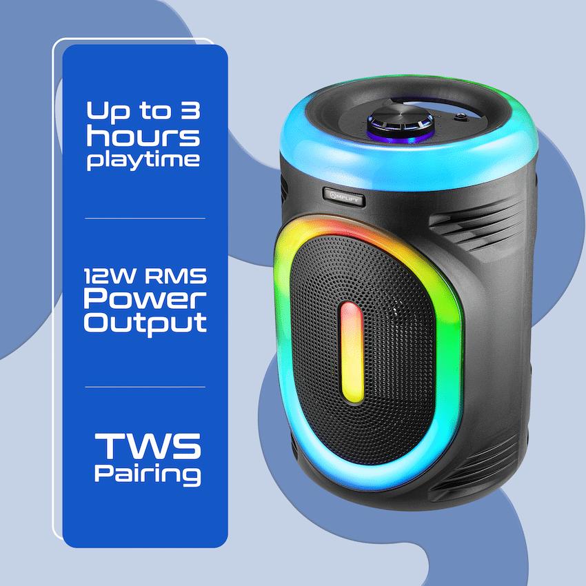 Amplify Spark Series 8" Party Speaker with Wireless Mic - image 4
