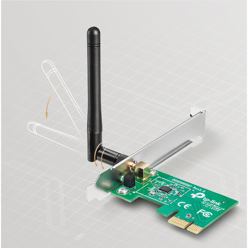 TP-Link TL-WN781ND 150Mbps Wireless N PCI Express Adapter - image 4