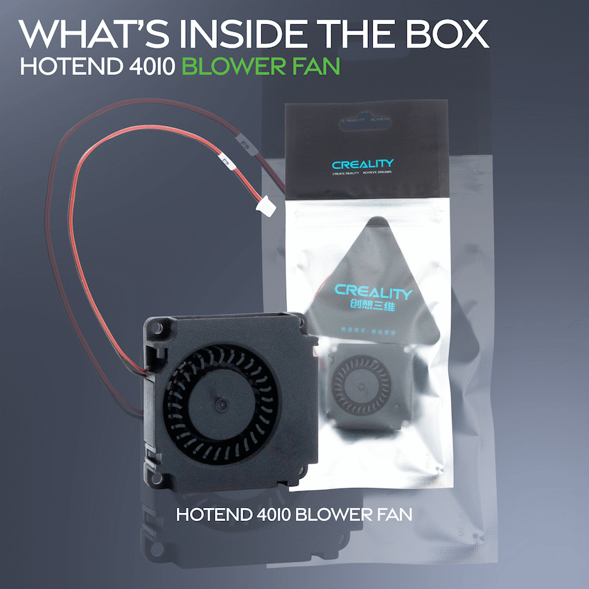 Creality Hotend 4010 Blower Fan - image 4