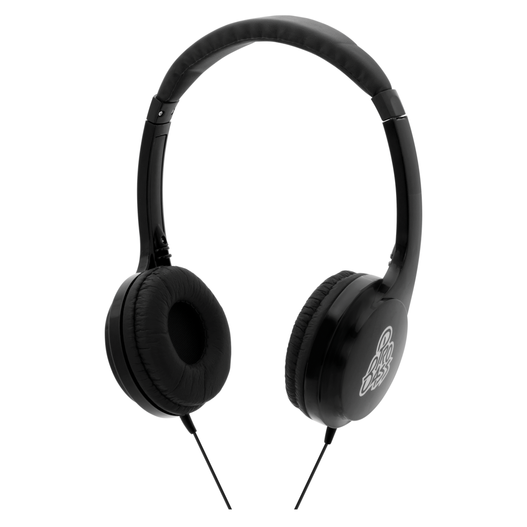 Pro Bass Elevate Series Auxiliary Headphone - Black