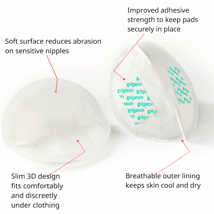 Pigeon Breast Pads ComfyFeel 50 Pc Box - image 4