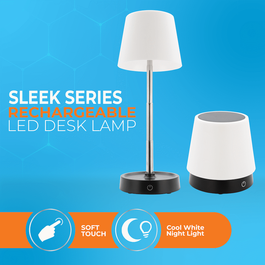 Switched Sleek Series Rechargeable LED Desk Lamp - image 4