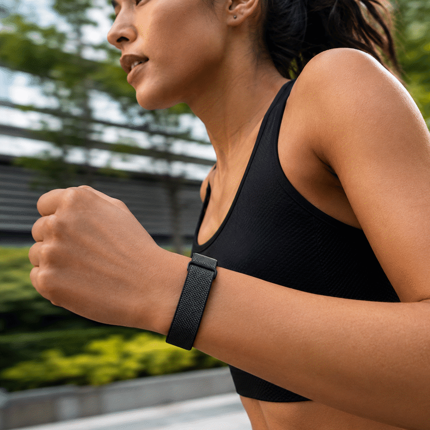 Google Fitbit Air Fitness Activity Tracker Band - Black - image 4