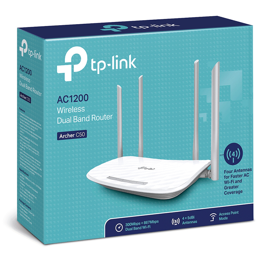 TP-Link Archer C50 AC1200 Dual-Band Wi-Fi Router - image 4