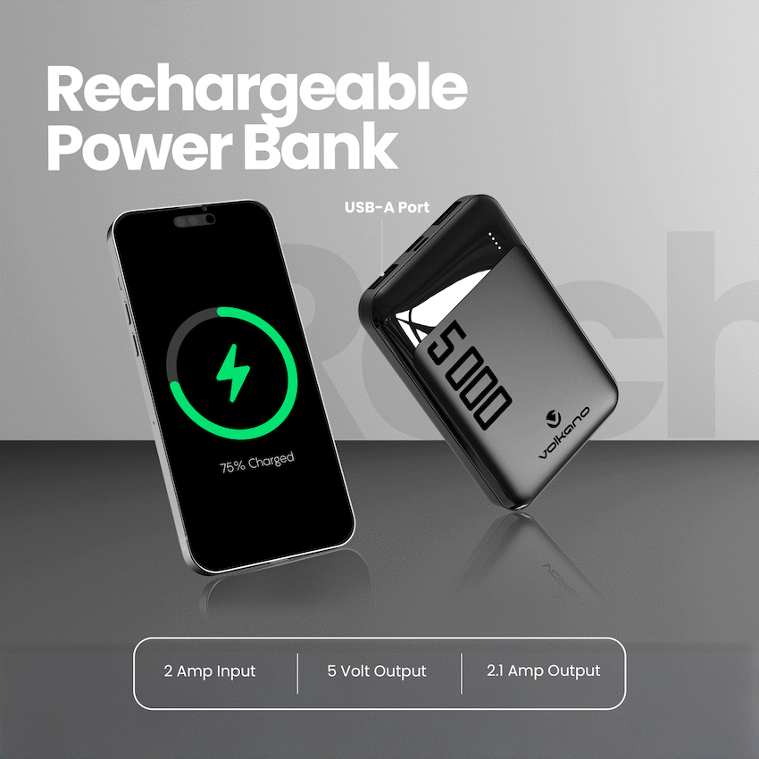 Volkano Punch Series 5000mah Power Bank - image 4