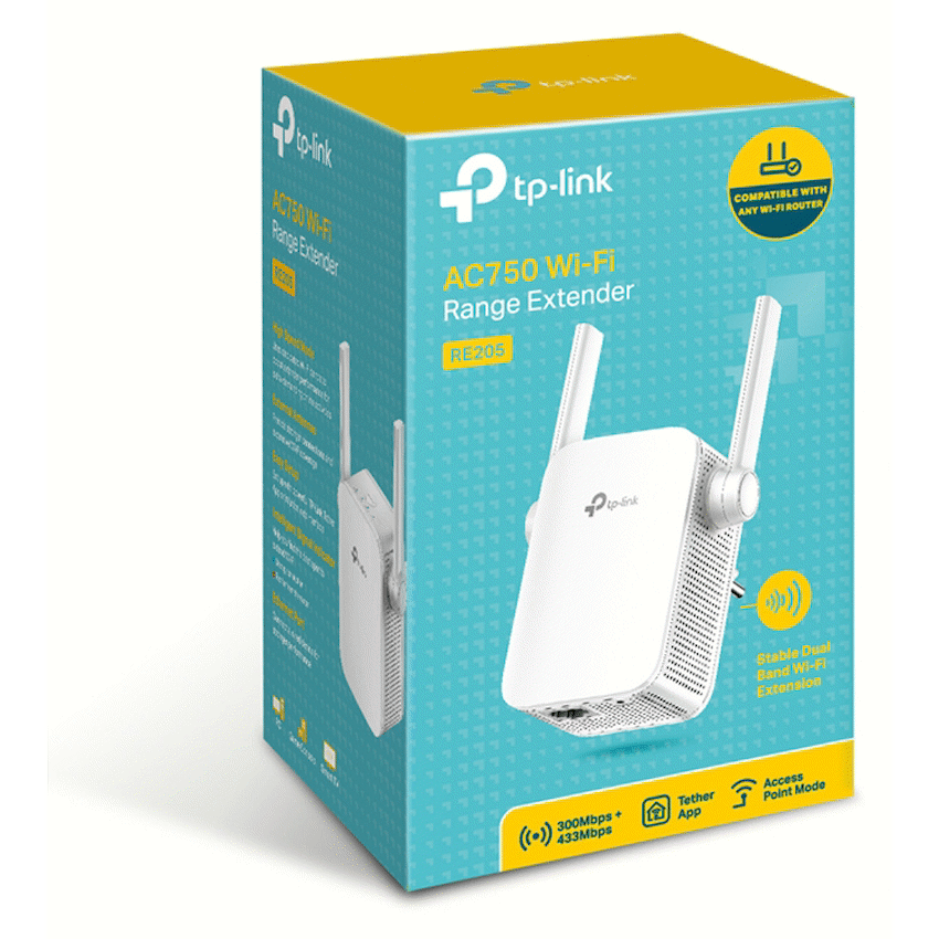 TP-Link RE205 AC750 Wi-Fi Range Extender - image 4