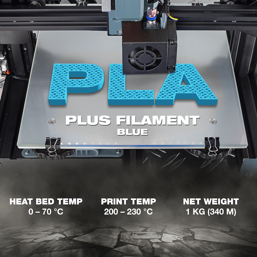 SA Filament PLA Plus Chrome Filament 1kg - Blue - image 4