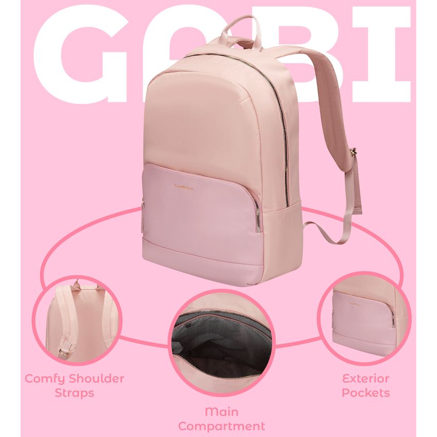 SupaNova Gabi 15.6" Laptop Backpack - Pink - image 4