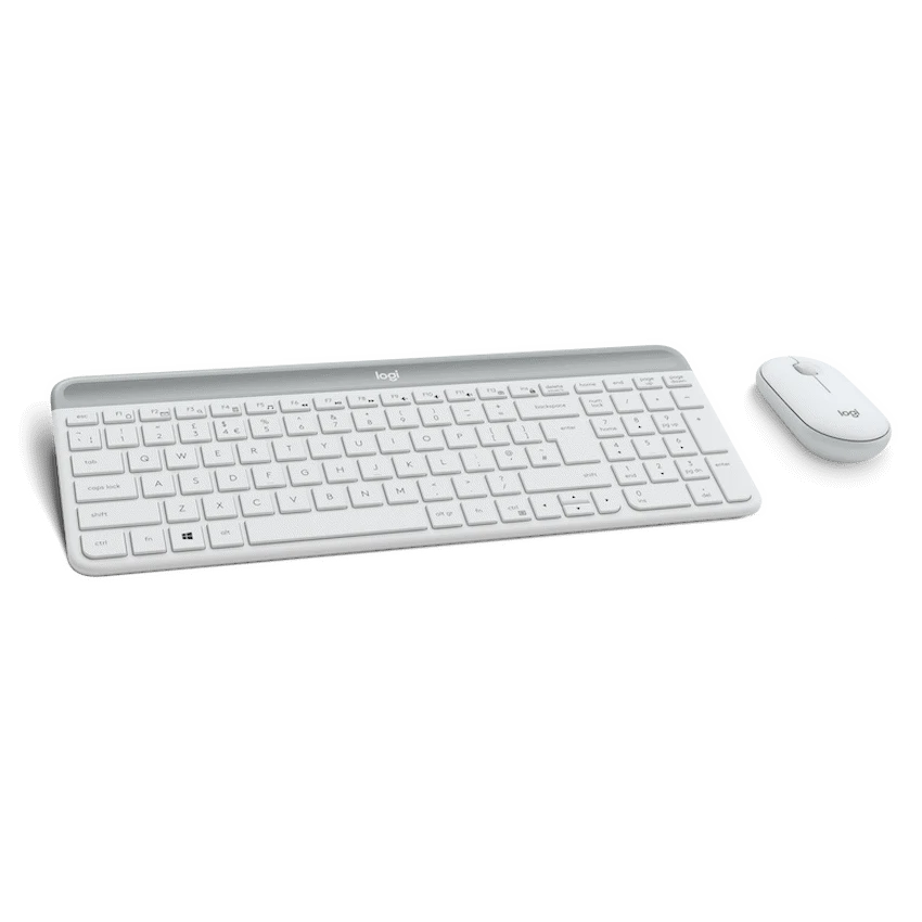 Logitech MK470 Slim Wireless Keyboard and Mouse Combo - Off White - image 4