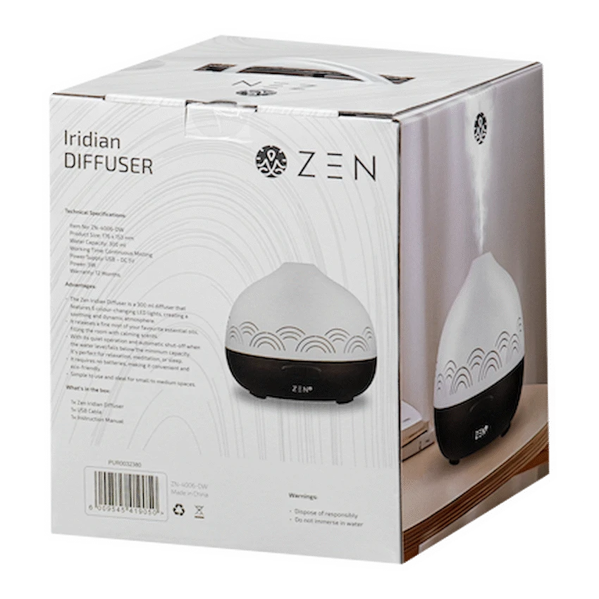 Zen Iridian Diffuser - Dark Wood - image 4