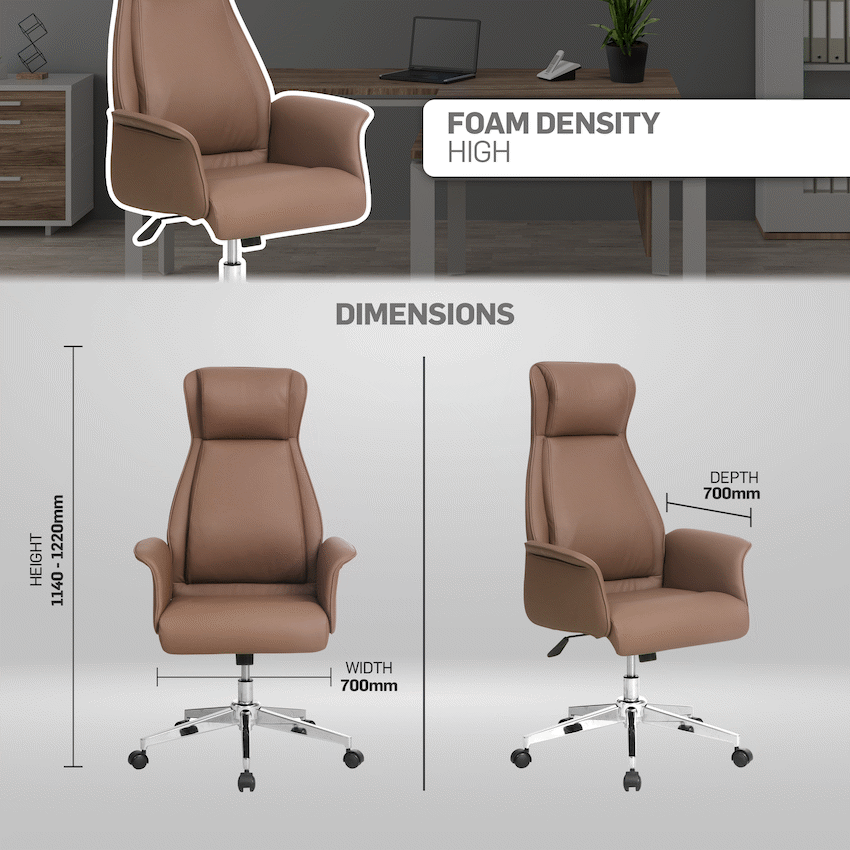 Everfurn Palmer Manager Office Chair - image 4
