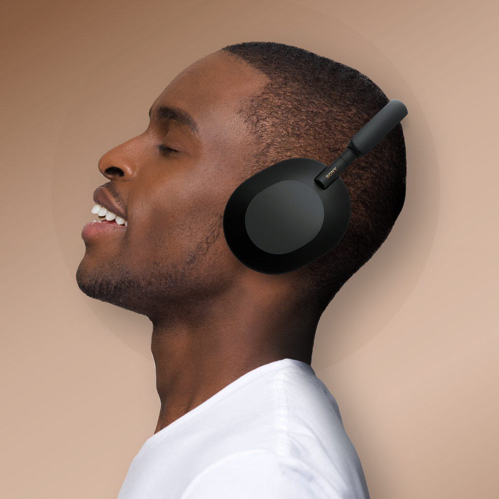 Sony WH1000XM5 (Black) Noise-Cancelling BT Headphones