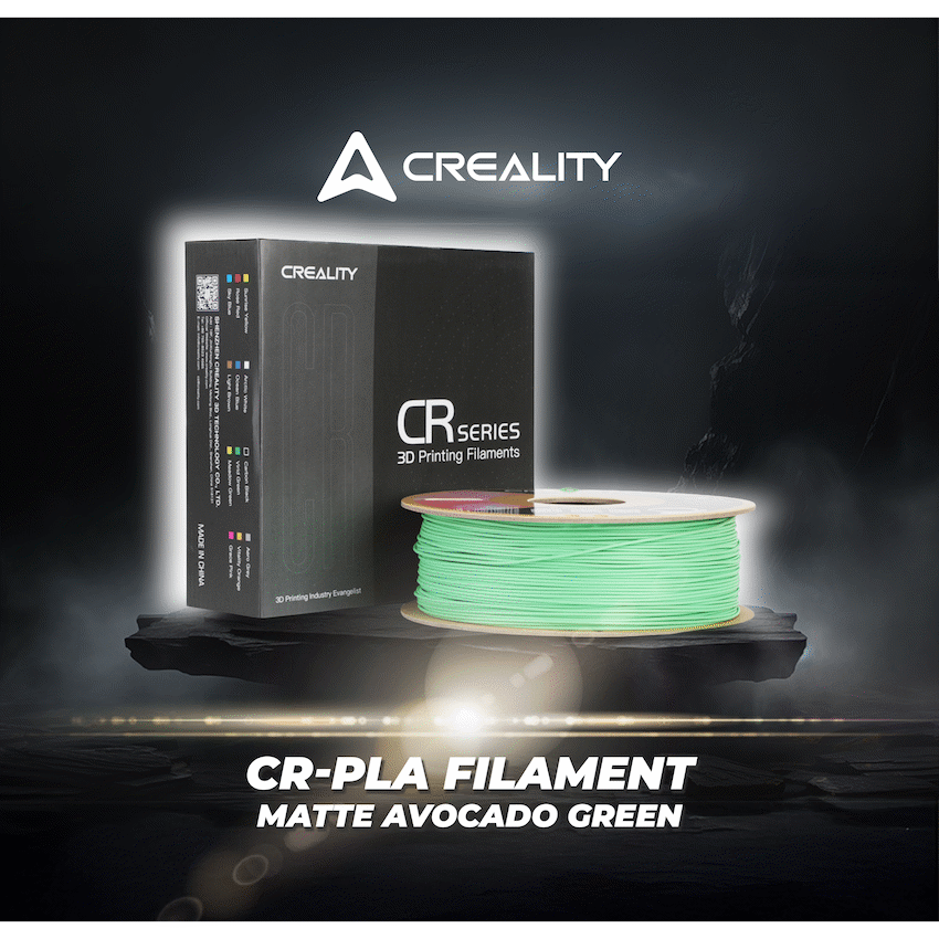 Creality CR-PLA Filament, Matte Avocado Green, 1Kg - image 4