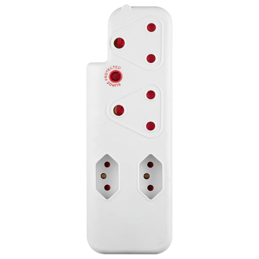 Ellies 4-Way Surge Adaptor - WT - image 4