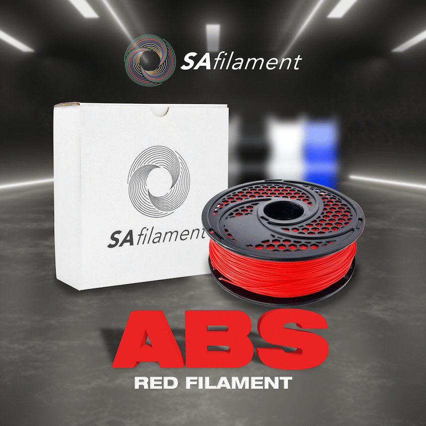 SA Filament ABS Premium Filament 1kg - Red - image 4