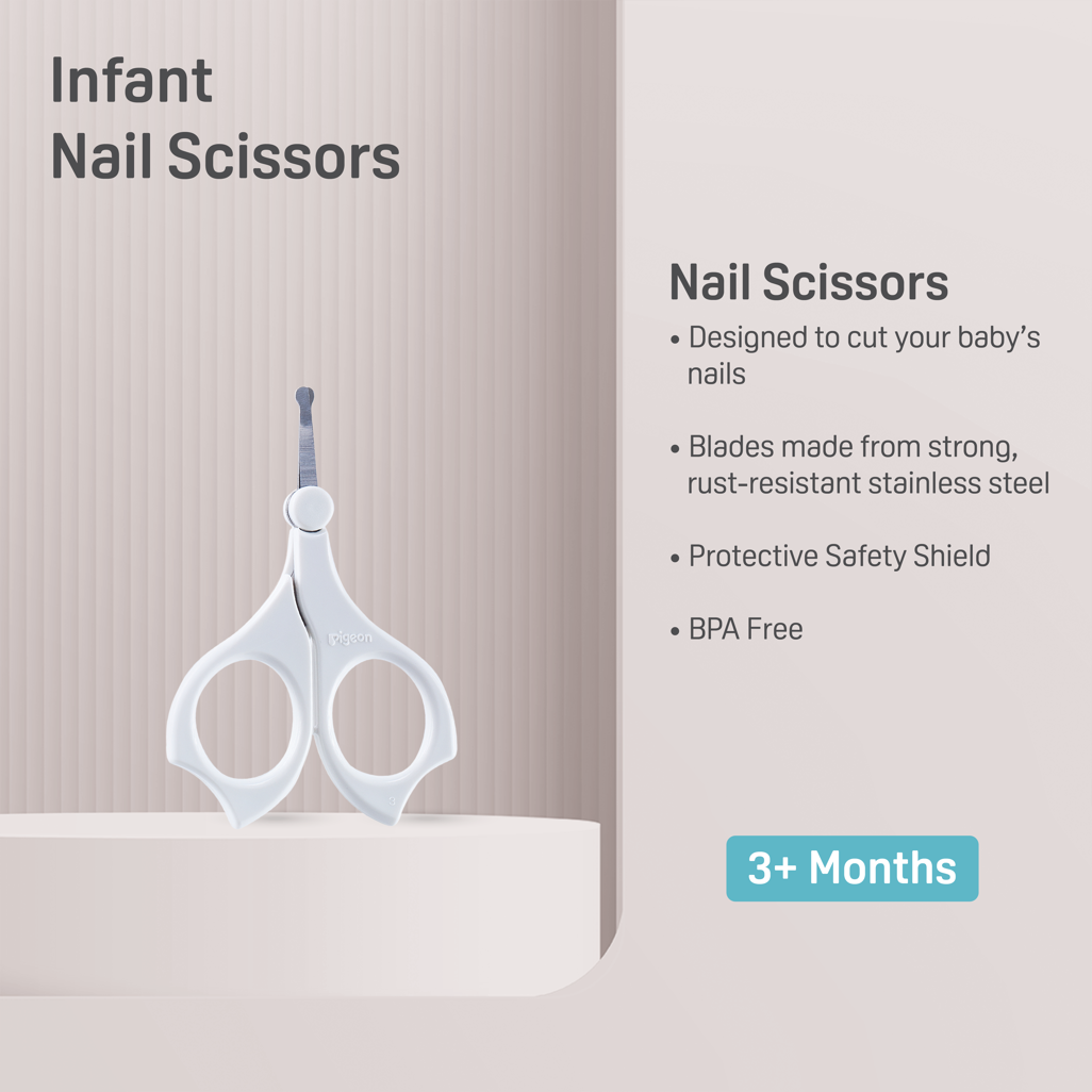 PIGEON INFANT NAIL SCISSORS