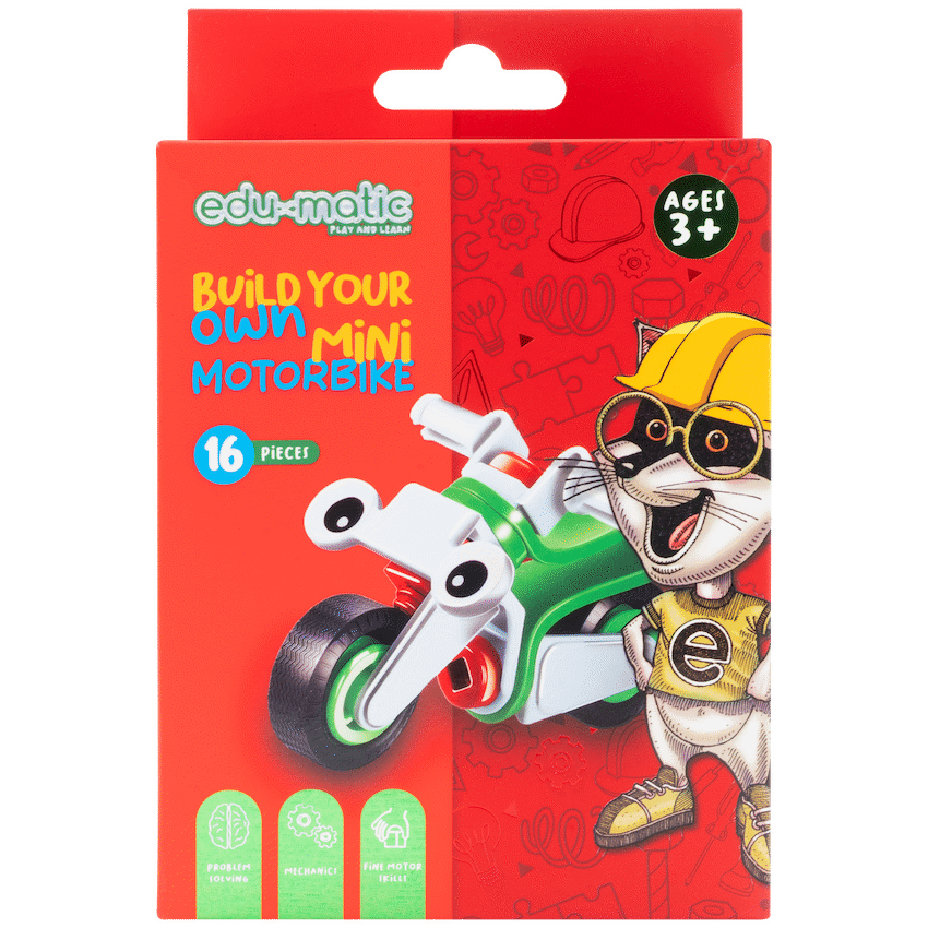 Edu-matic Flexi Build Mini Kit - Motobike - 16 pcs - image 4