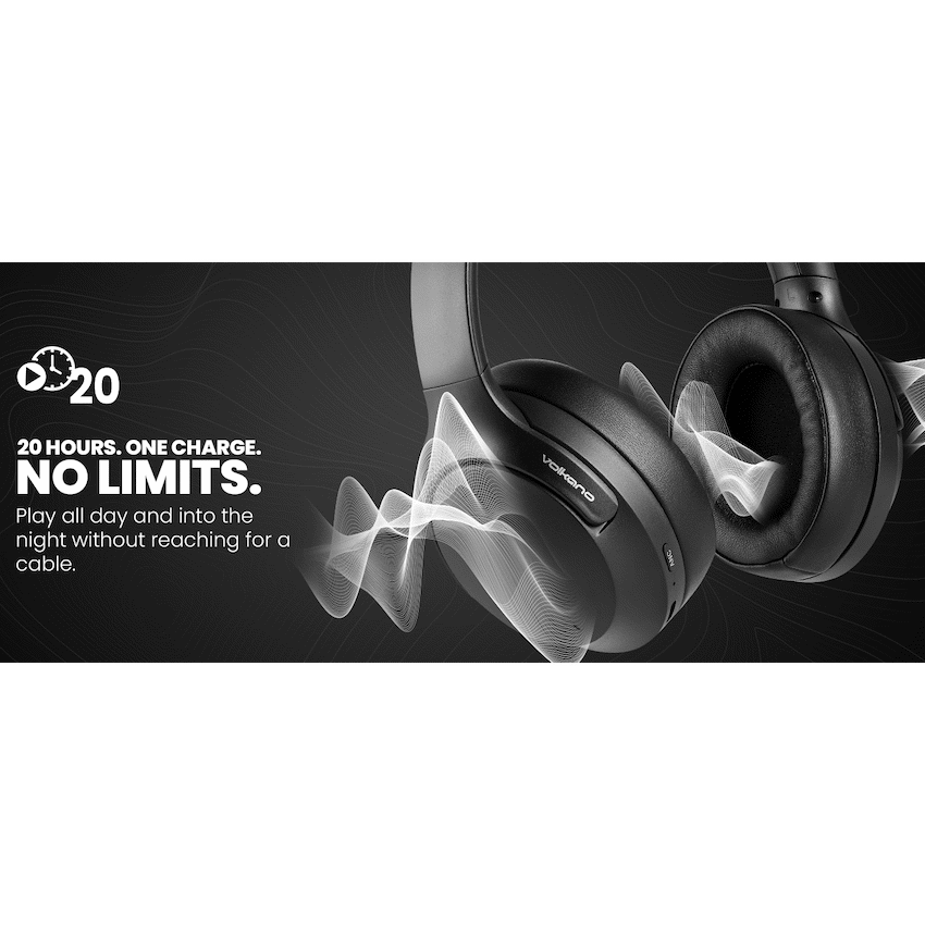 Volkano Odyssey ANC Bluetooth Wireless Headphone - Black - image 4