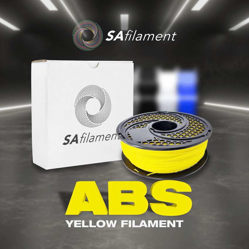 SA Filament ABS Premium Filament 1kg - Yellow - image 4