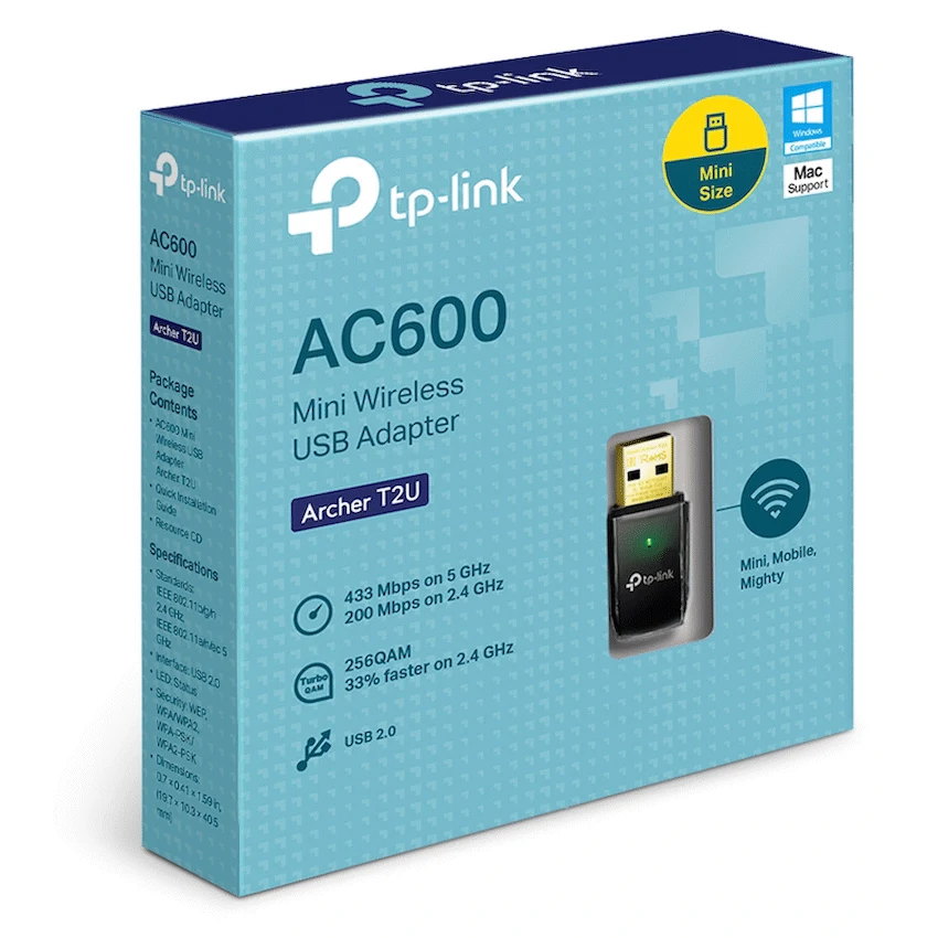 TP-Link Archer T2U AC600 Wi-Fi USB Adapter - image 4