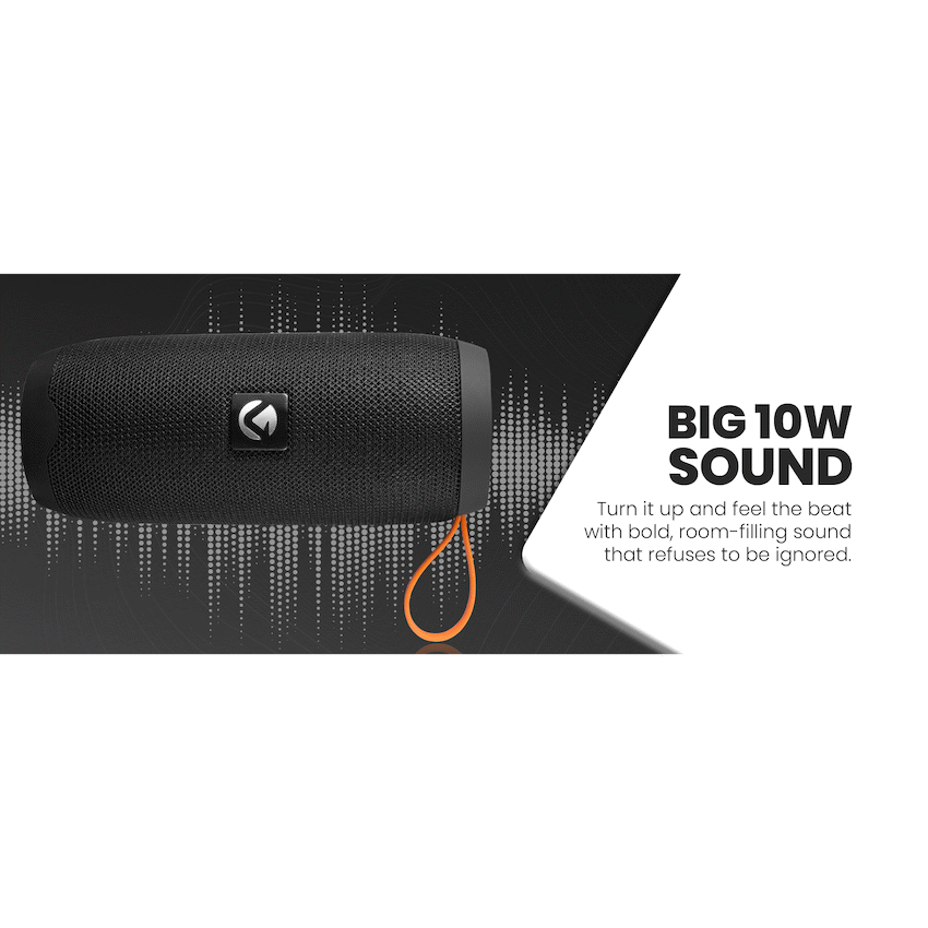 Volkano Stun 2.0 Series Bluetooth Speaker - Black - image 4