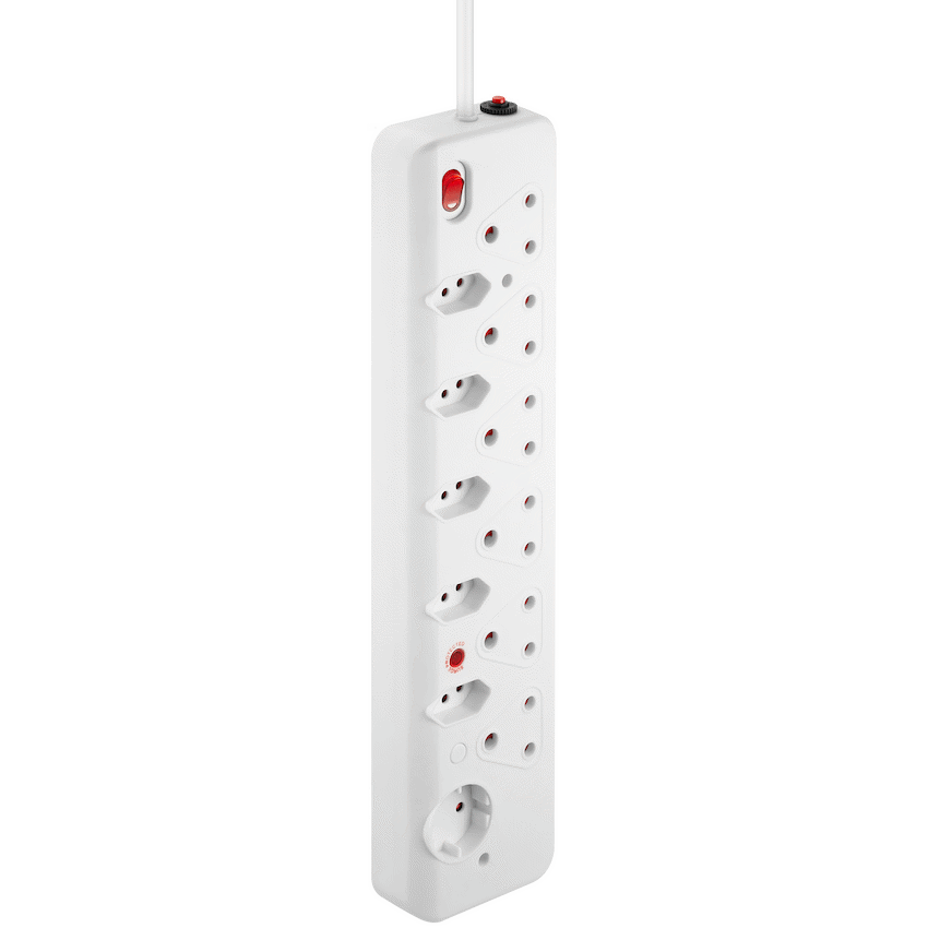 Nexon 12-Way Medium Surge Multiplug 0.5m - White - image 4