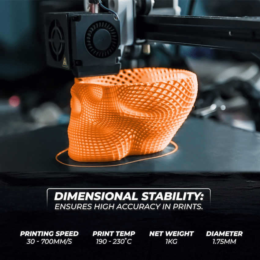 Creality Hyper PLA Filament RFID - Orange - image 4